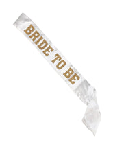 Bride To Be Glitter Sash