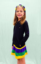 Black Stripe Youth Dress