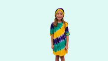 Tie Dye Wave Youth Dress