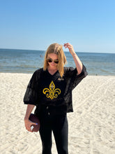 Black and Gold NOLA Game Day Jersey