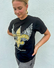 Fleur De Lis with Angel Wings T-Shirt