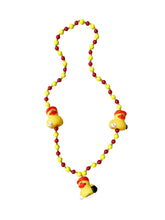 Baseball Rubber Ducks on Red and Yellow Specialty Bead