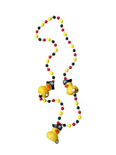 Pirate Rubber Ducks on Red, Black and Yellow Specialty Bead