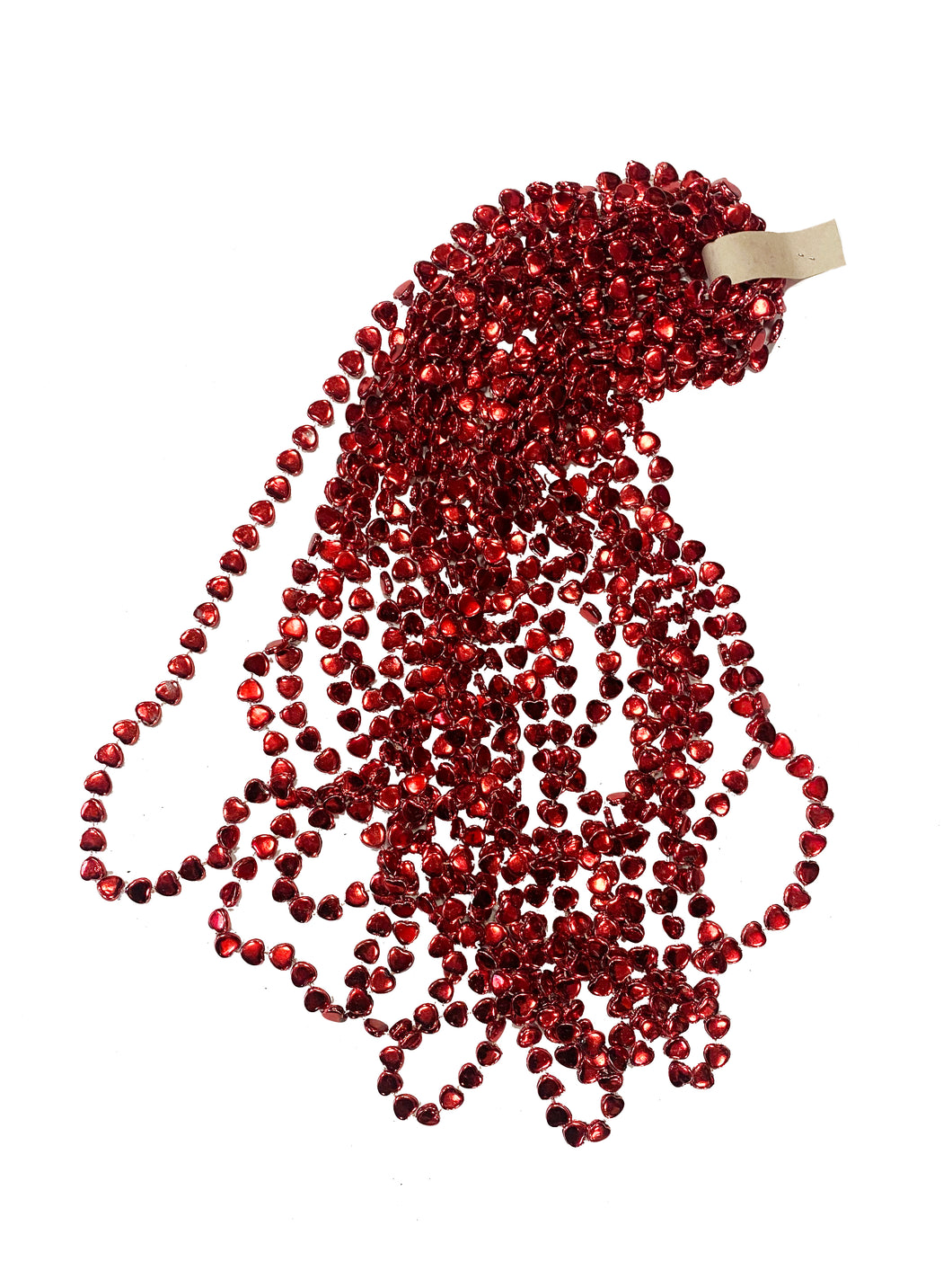 Red Heart Throw Beads