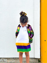 Sequin Jacket Purple, Green, and Gold Infant Striped