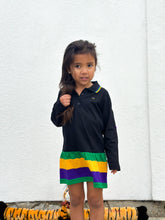 Black Stripe Youth Dress