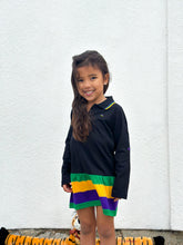 Black Stripe Youth Dress