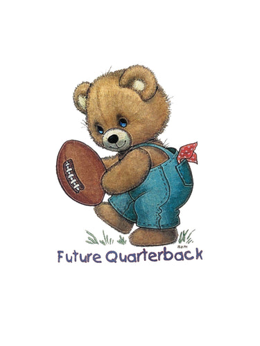 Future Quarterback Bear Kid's T-Shirt