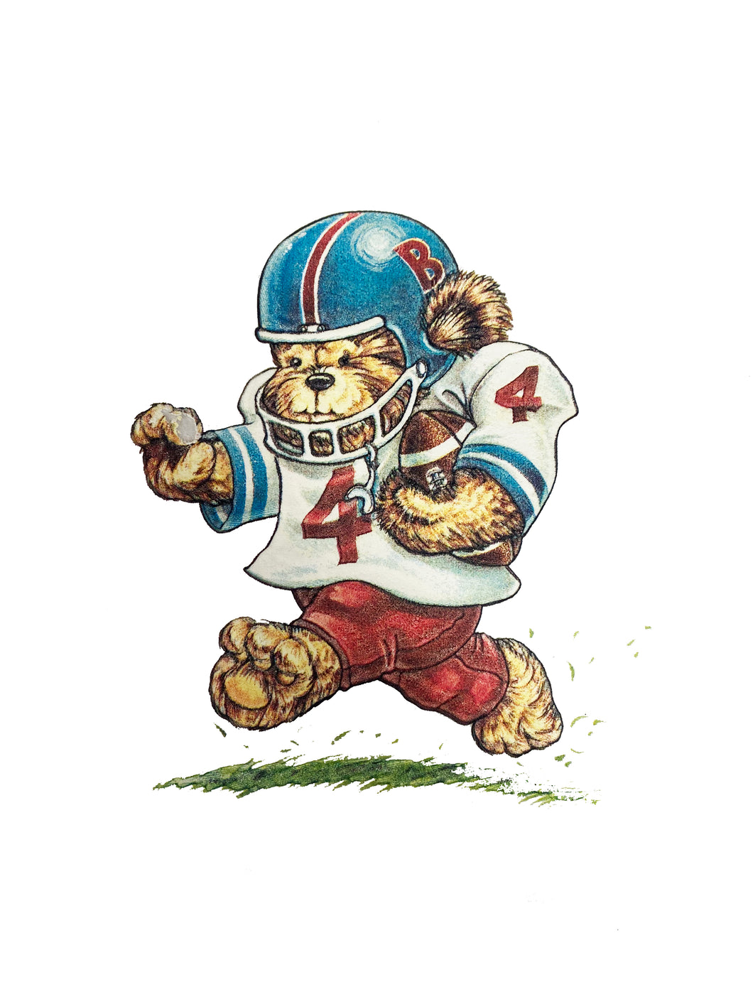 Quarterback Bear Kid's T-Shirt