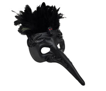 Beak Masks with Feather and Skull