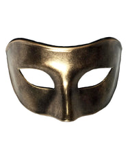 Domino Eyelet Metallic Plain Mask