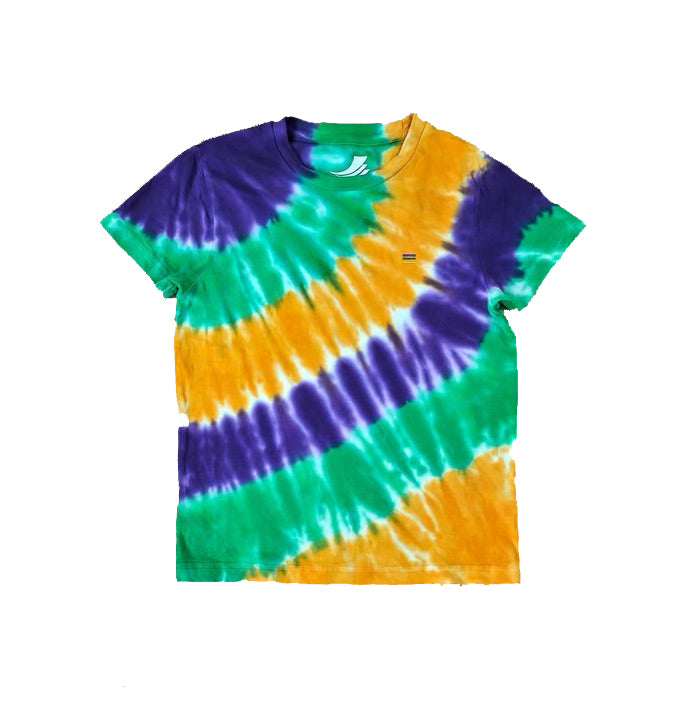 Tie Dye Wave Youth Short Sleeve