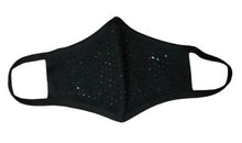 Black Studded Face Mask