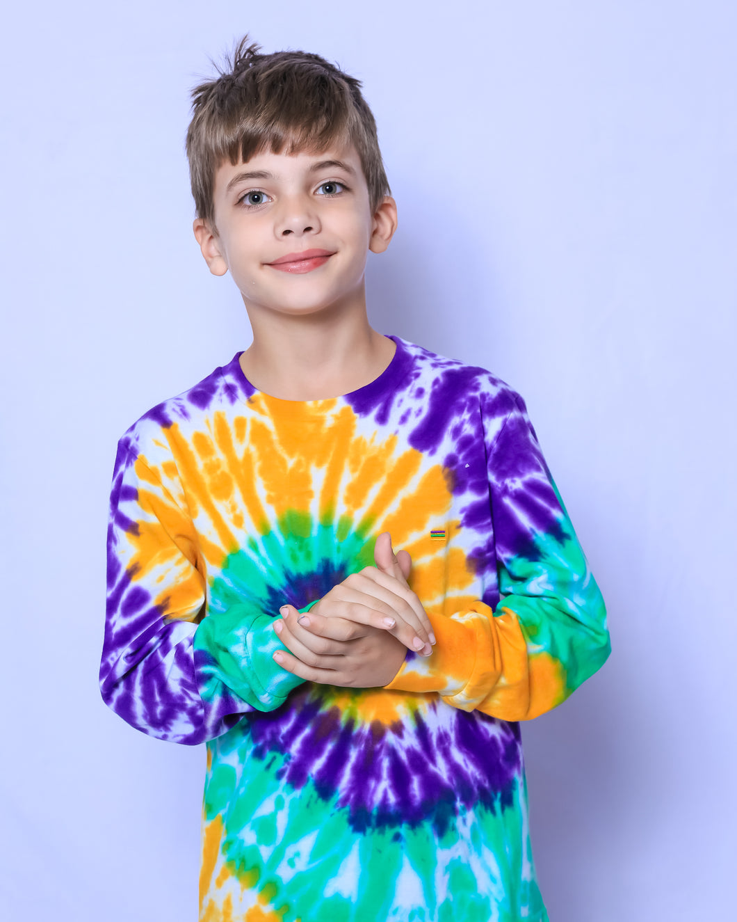 Tie Dye Swirl Youth Long Sleeve