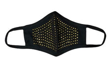 Gold Studded Face Mask