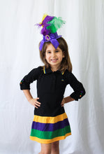 Black Stripe Youth Dress