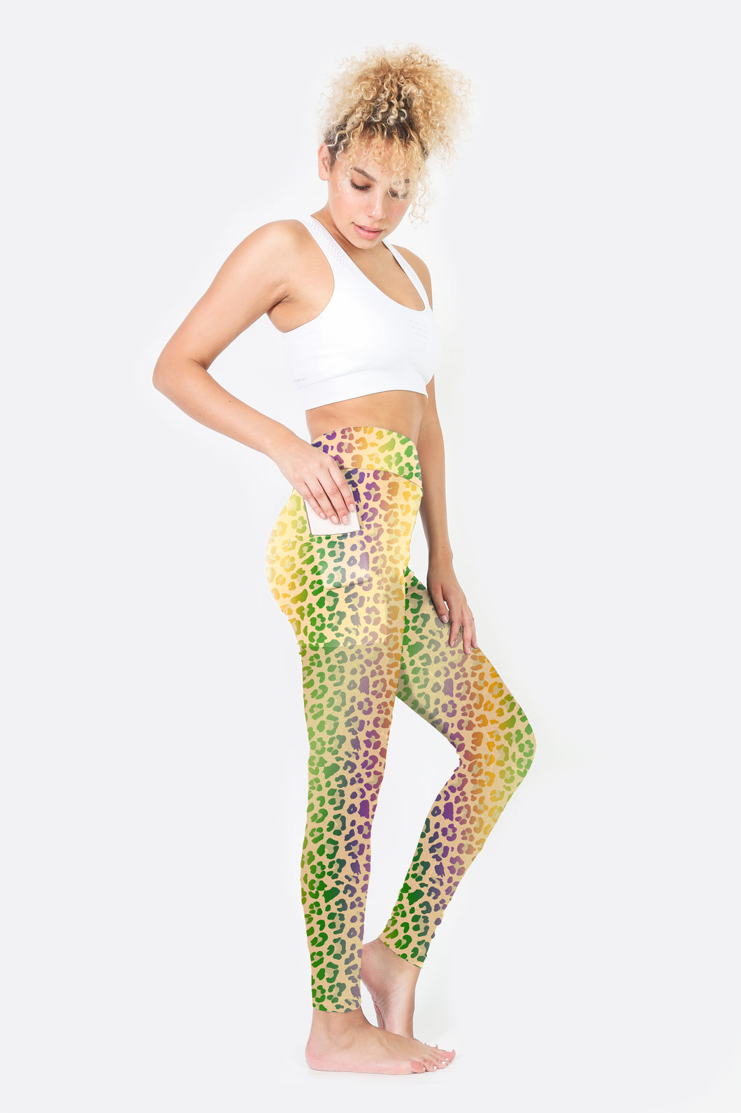 Spandex Leggings Adult - Leopard