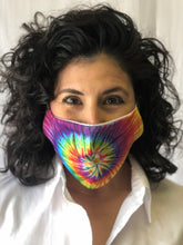 Rainbow Tie Dye Face Mask