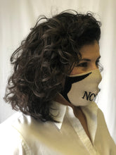 Cream NOLA Knit Face Mask