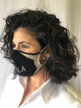 Black NOLA Knit Face Mask