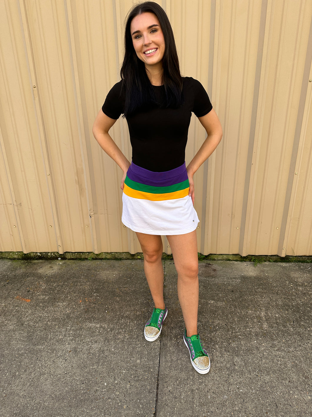 Straight Cut Adult Skort