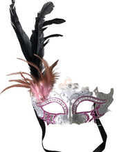 Laser Cut Ombre Mask with Feather